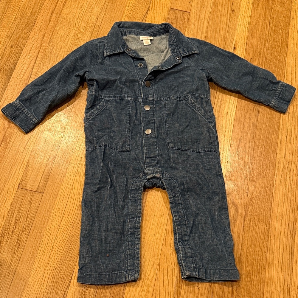 Cat & Jack Blue Courdory Toddler Romper